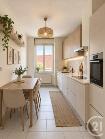 Appartement F2 à vendre  2 pièces - 45 m 2   VILLEURBANNE  - 69