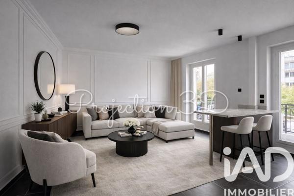 Appartement à vendre 2 pièces 51 m² Saint-Maur-des-Fossés