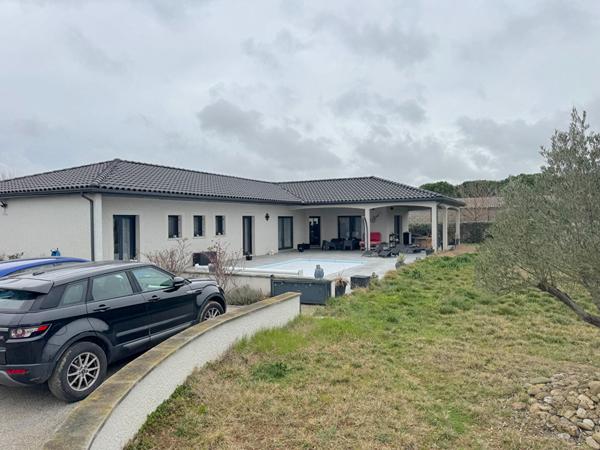 À VENDRE : COUP DE COEUR PROCHE DE BELPECH MAISON RECENTE AVEC PISCINE ET JARDIN