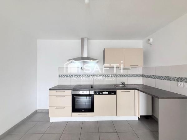 PERPIGNAN, DANS BELLE RESIDENCE, ASCENSEUR, T3 AVEC PLACE DE PARKING PRIVE