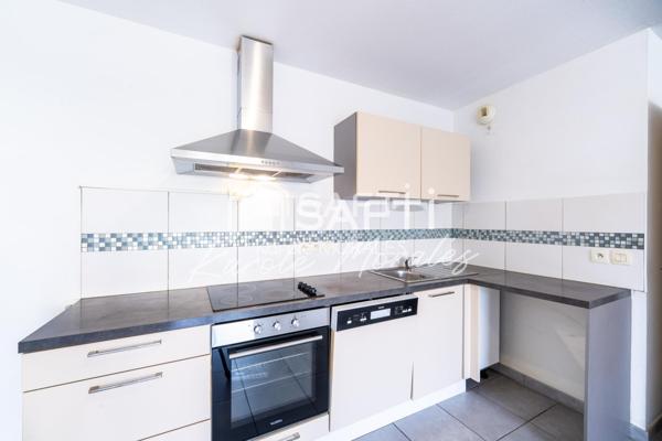 PERPIGNAN, DANS BELLE RESIDENCE, ASCENSEUR, T3 AVEC PLACE DE PARKING PRIVE