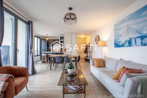 SUPERBE APPARTEMENT 4 PIECES-  86 M2- BALCON - CENTRE VILLE