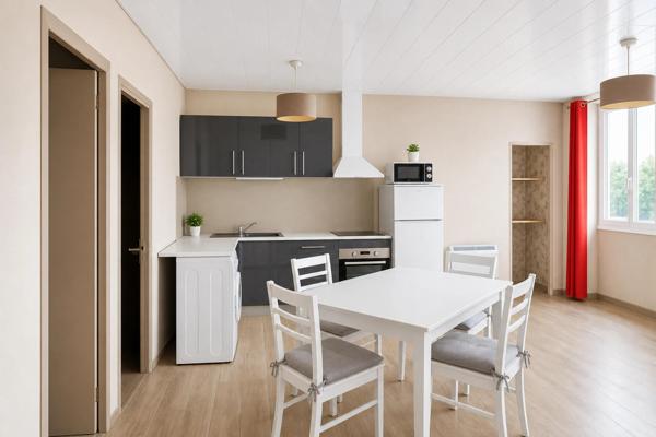 Idéal investissement locatif : Immeuble de 3 appartements dans une ville thermale à forte demande