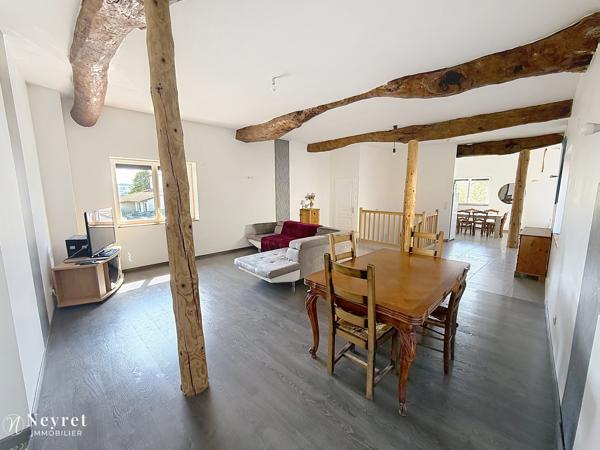 MAISON DE VILLAGE EN PIERRE – ENV. 180 M² – 4 CHAMBRES – GARAGE 36M²