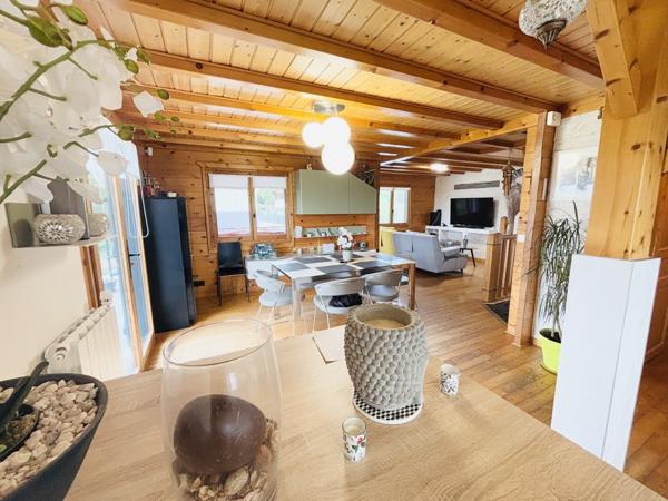 Chalet 6p 116m2 avec garage et jacuzzi