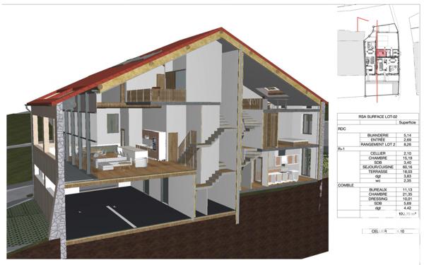 Immeuble à vendre 500 m² Failly