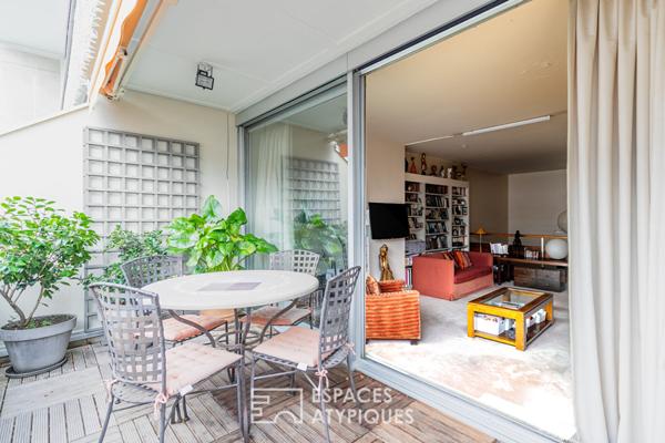 Duplex avec terrasse rue Campagne Première