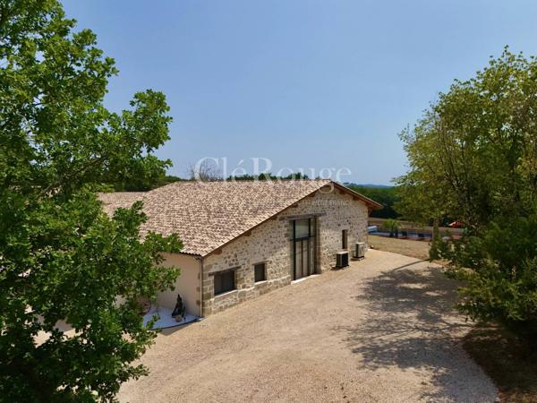 Proche d'Eymet – Ancien corps de ferme réinventé, entre charme de l'ancien et confort du neuf