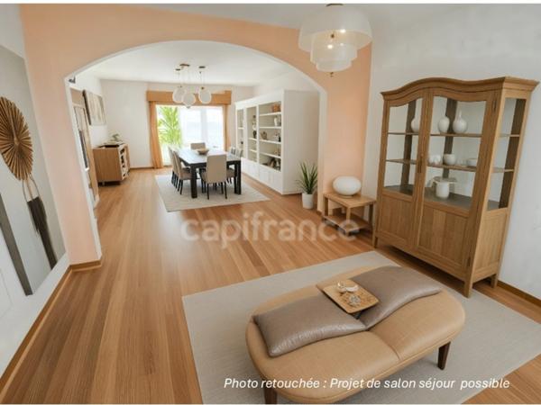 Maison individuelle – 4 chambres – Proche centre-ville