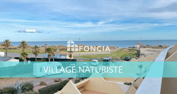 À vendre Studio 24 m² - Le Cap D'agde 34300