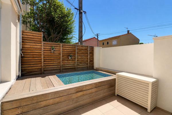 Appartement T3 - bas de villa - marseille 13012 - terrasse - piscine