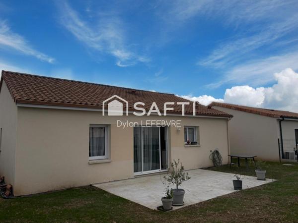 Pavillon moderne de 2021 – 74 m² habitables – Terrain 440 m²