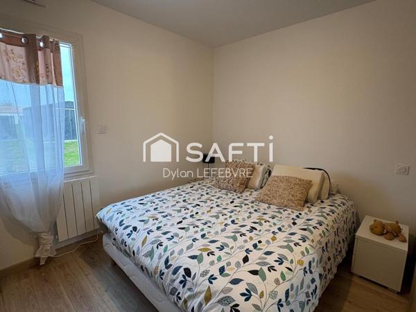 Pavillon moderne de 2021 – 74 m² habitables – Terrain 440 m²