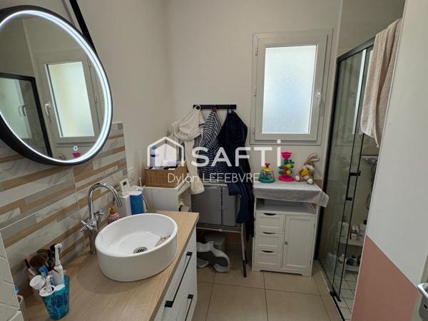 Pavillon moderne de 2021 – 74 m² habitables – Terrain 440 m²