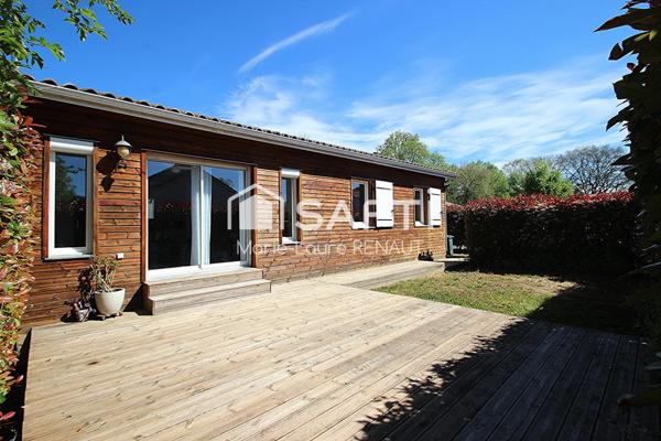 Maison de plain-pied - Ossature bois - 3 chambres