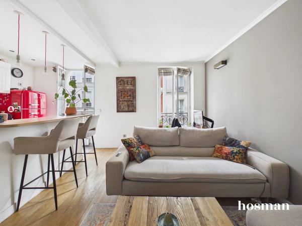 Coup de coeur - 40 m2 - Lumineux - Traversant avec cave - Rue des Trois Frères