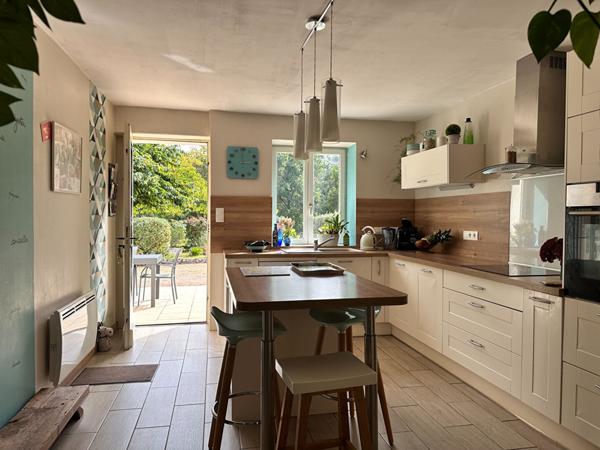 Charmante maison ancienne avec vaste terrain et piscine - La Pellerine