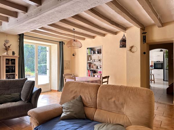 Charmante maison ancienne avec vaste terrain et piscine - La Pellerine