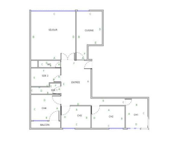 Appartement à vendre 5 pièces 102 m² Asnières-sur-Seine