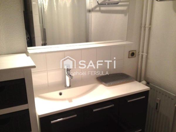 Confortable T1, grande Terrasse