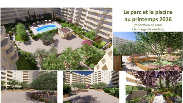 Appartement à vendre 3 pièces LYON 3EME ARRONDISSEMENT (69) terrasse piscine rénové archi