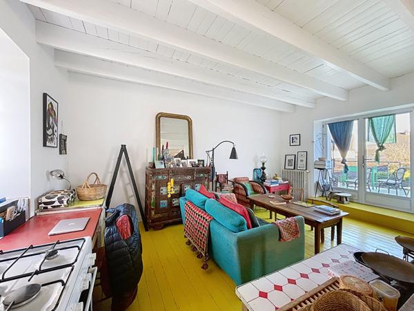 Charmante maison à vendre avec potentiel professionnel près du port de Pénerf