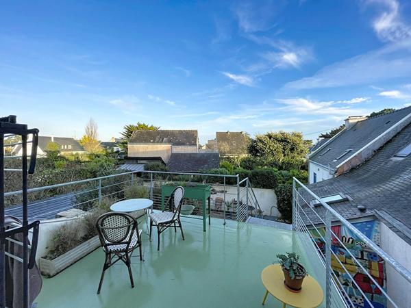 Charmante maison à vendre avec potentiel professionnel près du port de Pénerf