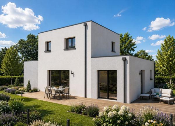 Terrain + Maison à vendre 4 pièces - 106 m²
