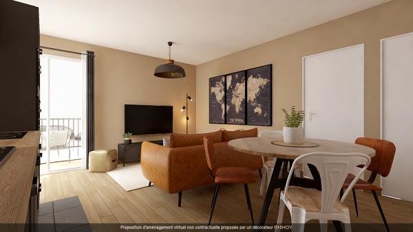 Appartement neuf Albi Fac 3 pièces 58,80 m2