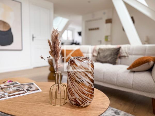 charme sous comble et contemporain