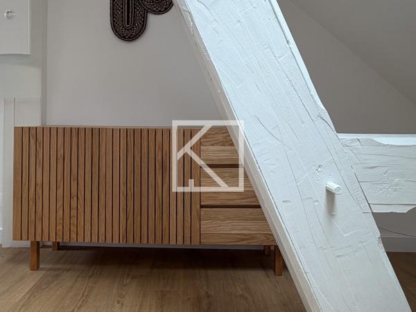 charme sous comble et contemporain
