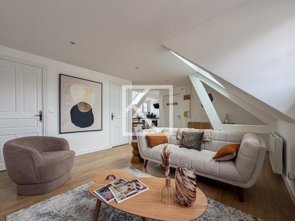 charme sous comble et contemporain