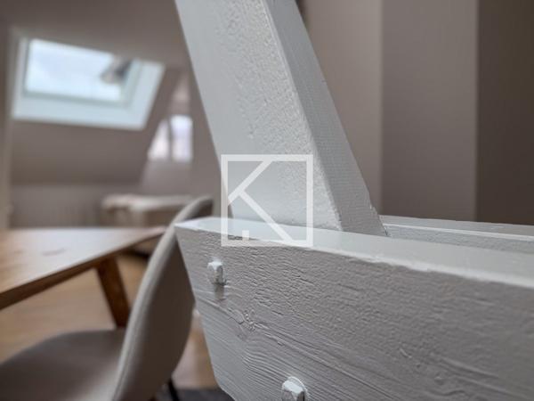 charme sous comble et contemporain