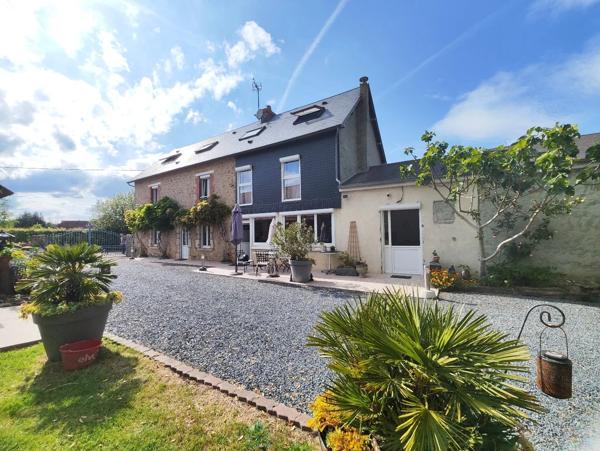 15 min de Carentan et d'Isigny sur Mer, belle propriété avec maison de 200 m² hab et 3.54 ha de terrain