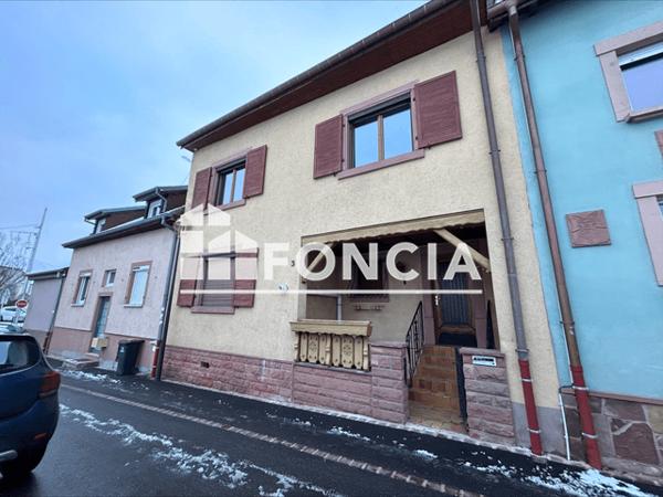 Location Maison 4 pièces 84.92 m² - 3 RUE DU FOSSE Soultz Haut Rhin 68360