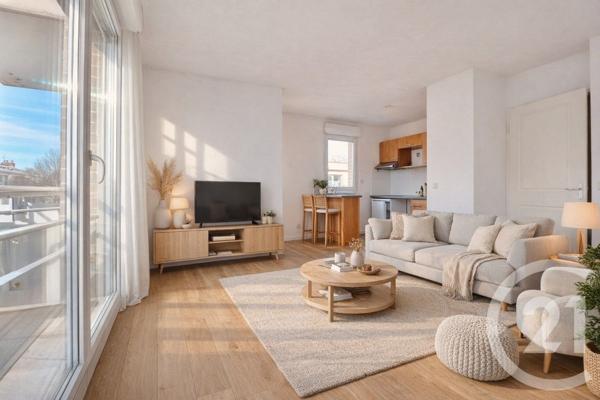 Appartement F2 à vendre  2 pièces - 39,80 m2 ST ANDRE LEZ LILLE - 59