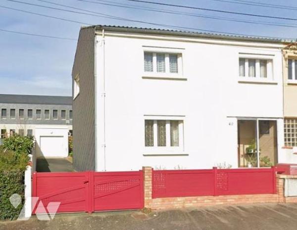 SAINT-HERBLAIN - maison de 69,44m², 3 CH, garage et jardin de 316m²