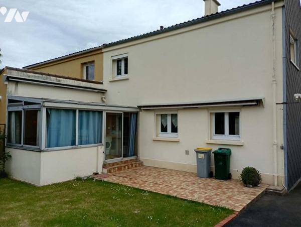 SAINT-HERBLAIN - maison de 69,44m², 3 CH, garage et jardin de 316m²