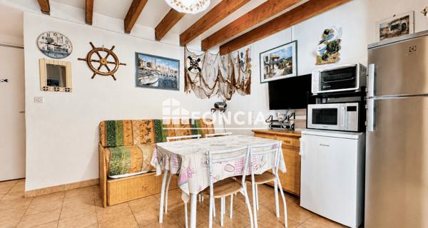 À vendre Maison 3 pièces 40.19 m² - Le Cap D'agde 34300