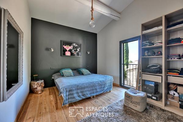 Maison de village rénovée avec jardin et garage proche du Pont du Gard