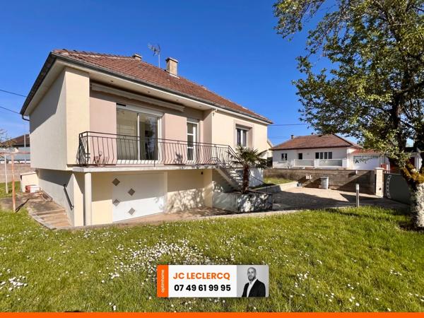 CHARMANTE MAISON INDIVIDUELLE SUR SOUS-SOL 3 CHAMBRES