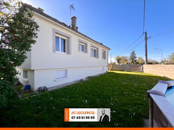 CHARMANTE MAISON INDIVIDUELLE SUR SOUS-SOL 3 CHAMBRES