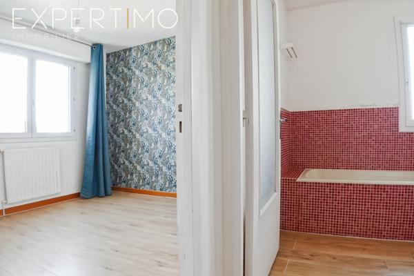 Saint-Nazaire (44600) Quartiers Pertuischaud - Plaisance - Appartement T2 avec balcon, garage, parking et cave