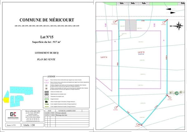 Terrain à bâtir en lotissement résidentiel