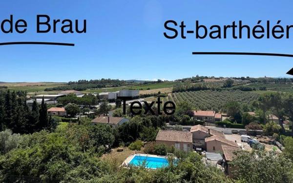 Terrain à vendre    Gaja-et-Villedieu