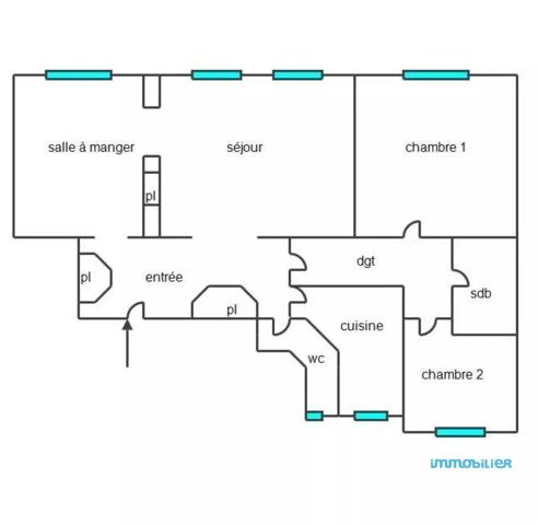 Vente immobilière : Appartement à Paris 9ème  4 pièces 88.57 m² 1 200 000 €- Connexion Saint-Georges.