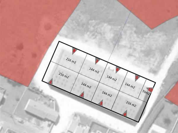 Charente Maritime (17), emplacement n°1 au CHATEAU D'OLERON, A Louer Box de stockage 144m² dans Entrepôt 1450m²