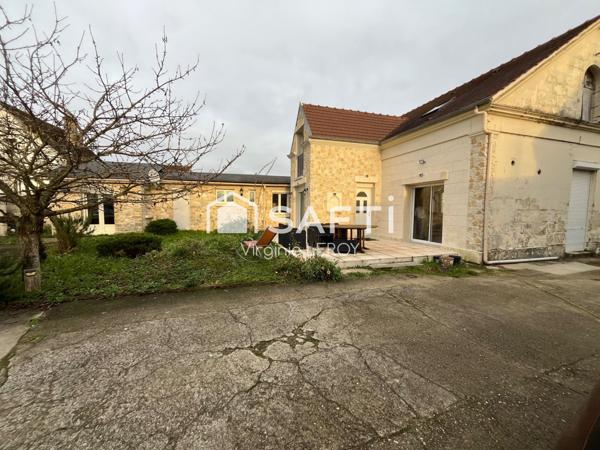 Ensemble immobilier maison de 195m2 avec 2 terrains constructibles