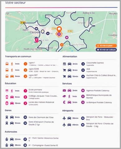 Terrain à vendre de 820,00 m² NOINTEL (60)