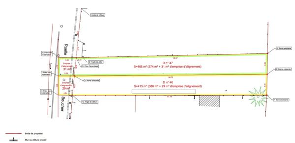Terrain à vendre de 820,00 m² NOINTEL (60)